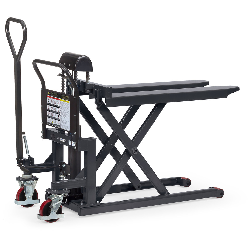 Fetra Scheren-Hubwagen 6821 - 1 to. Gabellänge 1.115 mm