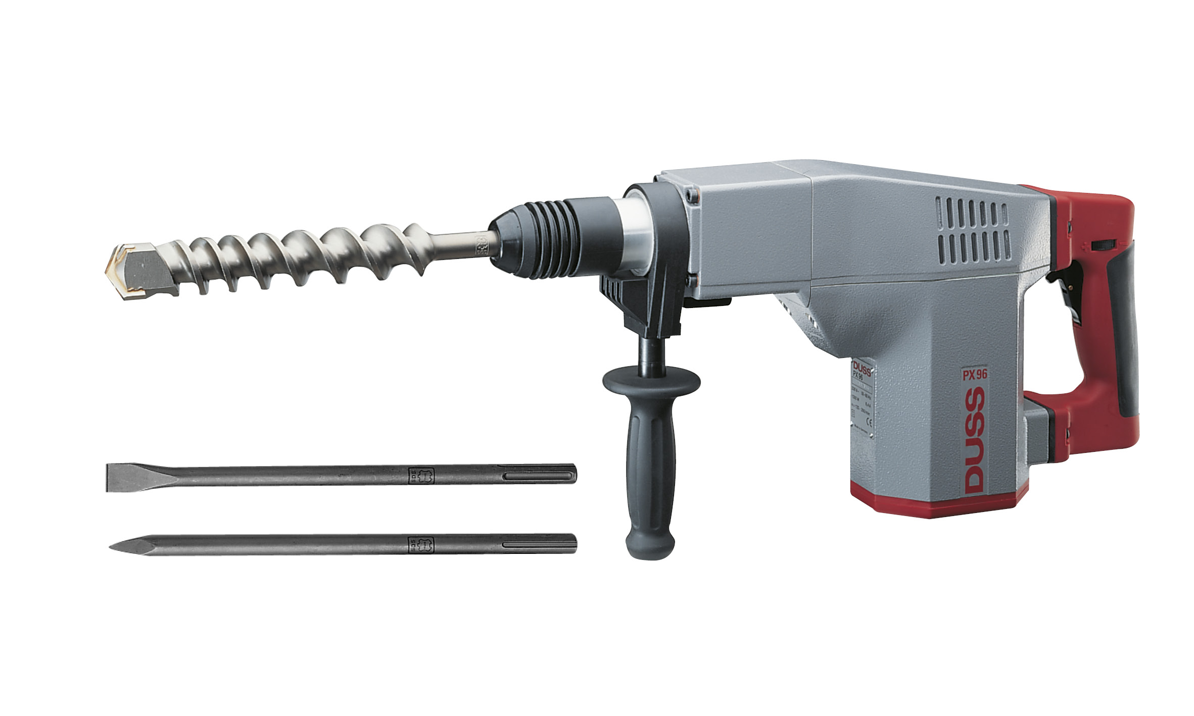 DUSS Kombihammer PX96SET inkl 1x Spitzmeißel & 1x Flachmeißel DUSS Kombihammer PX96SET inkl 1x Spitzmeißel & 1x Flachmeißel
