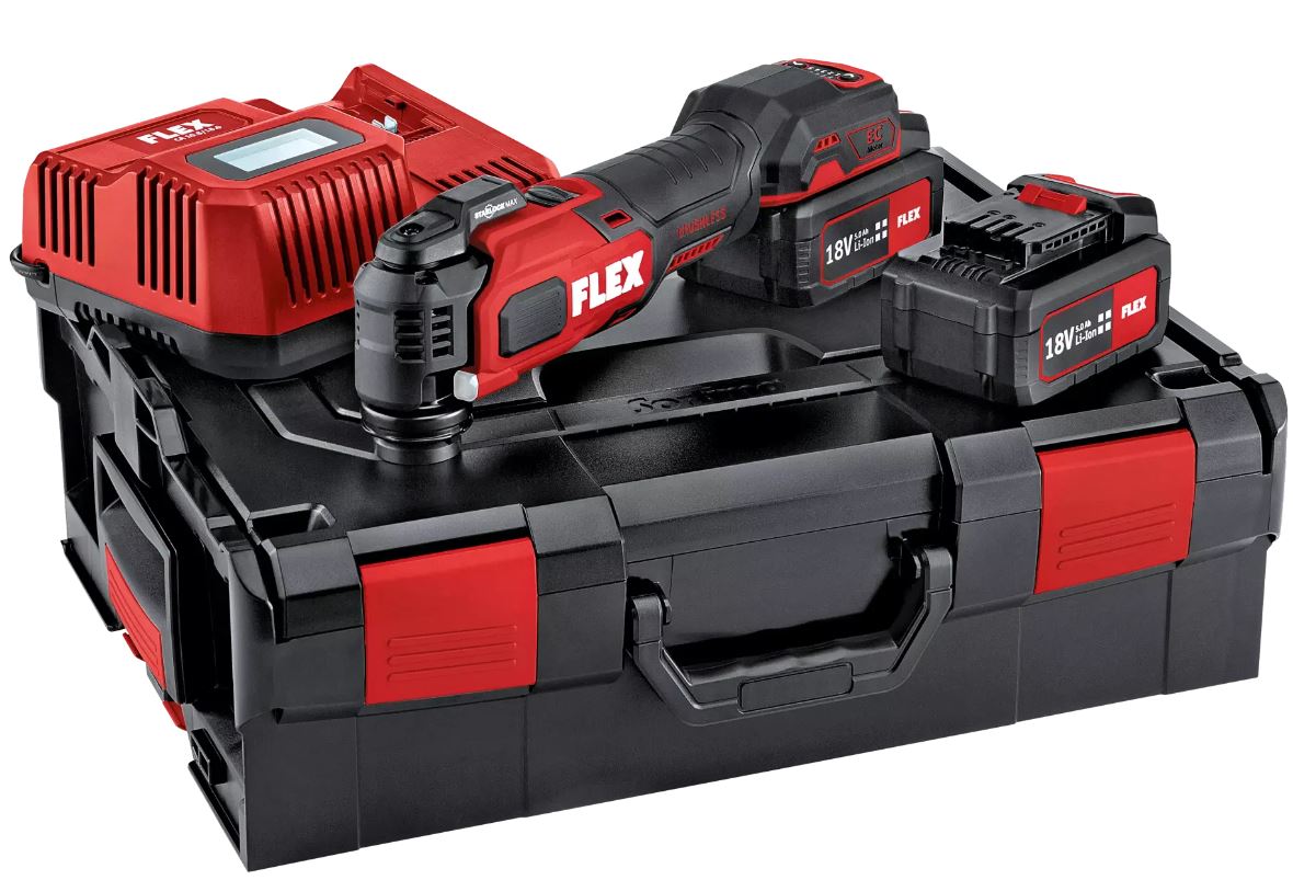 Flex MT 18.0 EC/5.0 Set Akku Multitool  Flex MT 18.0 EC/5.0 Set Akku Multitool