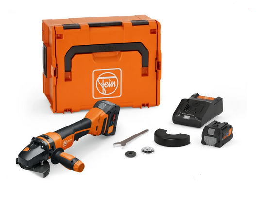 Fein Akku-Winkelschleifer PROTAGO Ø 115 mm CCG 18-115-12 PD-SEC AS Set ProCore