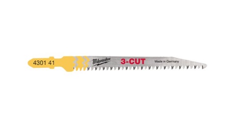 Milwaukee Stichsägeblatt Holz schnelle, splitterfreie Schnitt 91 x 2,5 mm 3-CUT T234X Milwaukee Stichsägeblatt Holz schnelle, splitterfreie Schnitt 91 x 2,5 mm 3-CUT T234X