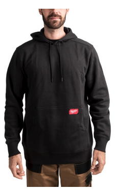 Milwaukee WHMWBL leichter Arbeits-Kapuzen-Pullover schwarz