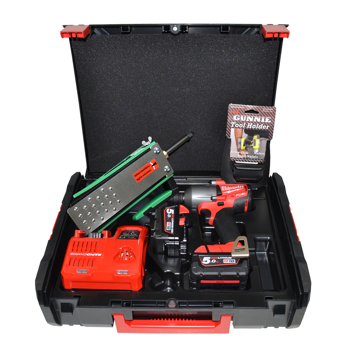 Bast-Ing_ValFix_Set_2023_aa Bast-Ing ValFix SET - Milwaukee Komplettset (2x 5Ah Akkus inkl.)
