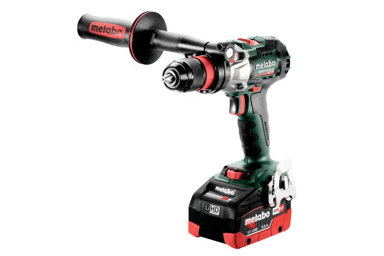 Metabo Akku-Schlagbohrschrauber SB 18 LTX BL Q I (602361660); Kunststoffkoffer; 18V 2x5.5Ah LiHD + ASC 145