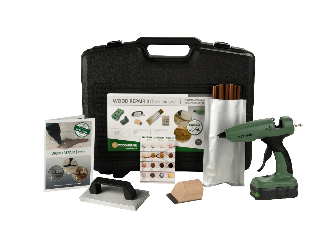 Wood repair Akku PROFI Satz 5,0 Ah / Holzreparatur