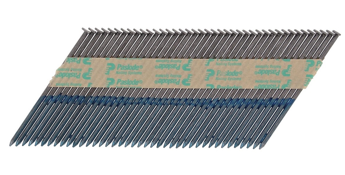 Streifennägel 34° papiergebunden, blank (glatt) ø2,8x80 + Fuel Cell
