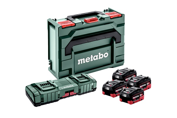 Metabo Basis-Set 4x LiHD 10Ah +ASC 145 DUO