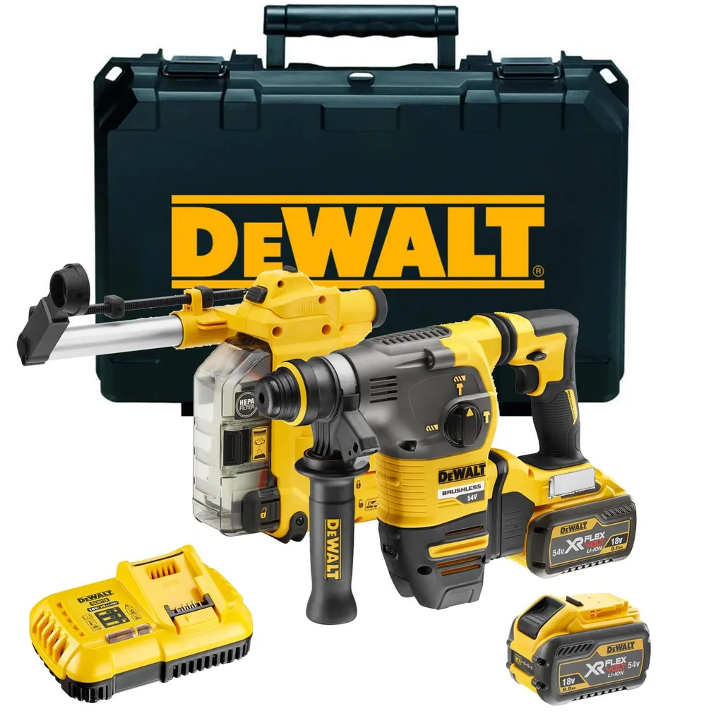 sdsee DeWalt Akku-Kombihammer DCH335X2-QW SDS-plus 54V