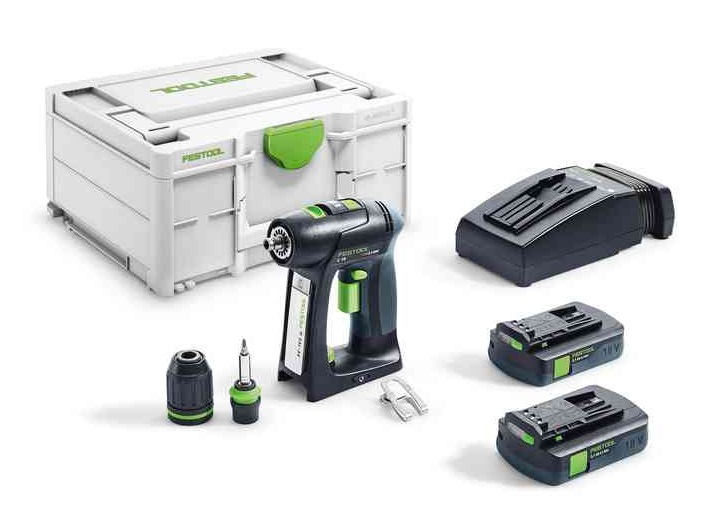 Festool Akku-Bohrschrauber C 18 C 3,1-Plus