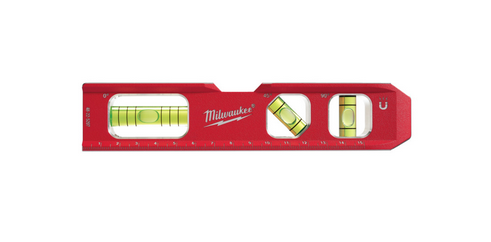 Milwaukee Wasserwaage Torpedo kompakt 45° 17 cm lang magnetisch Milwaukee Wasserwaage Torpedo kompakt 45° 17 cm lang magnetisch