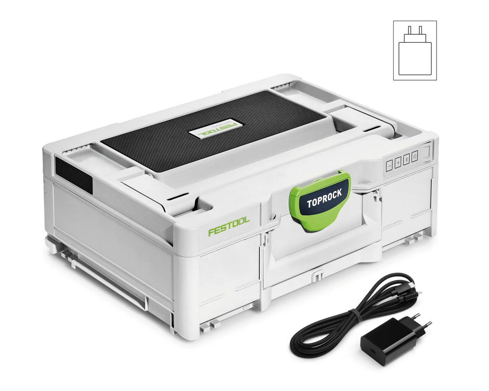 Festool Bluetooth® Lautsprecher TOPROCK SYS3 BT20 M 137 USB-C