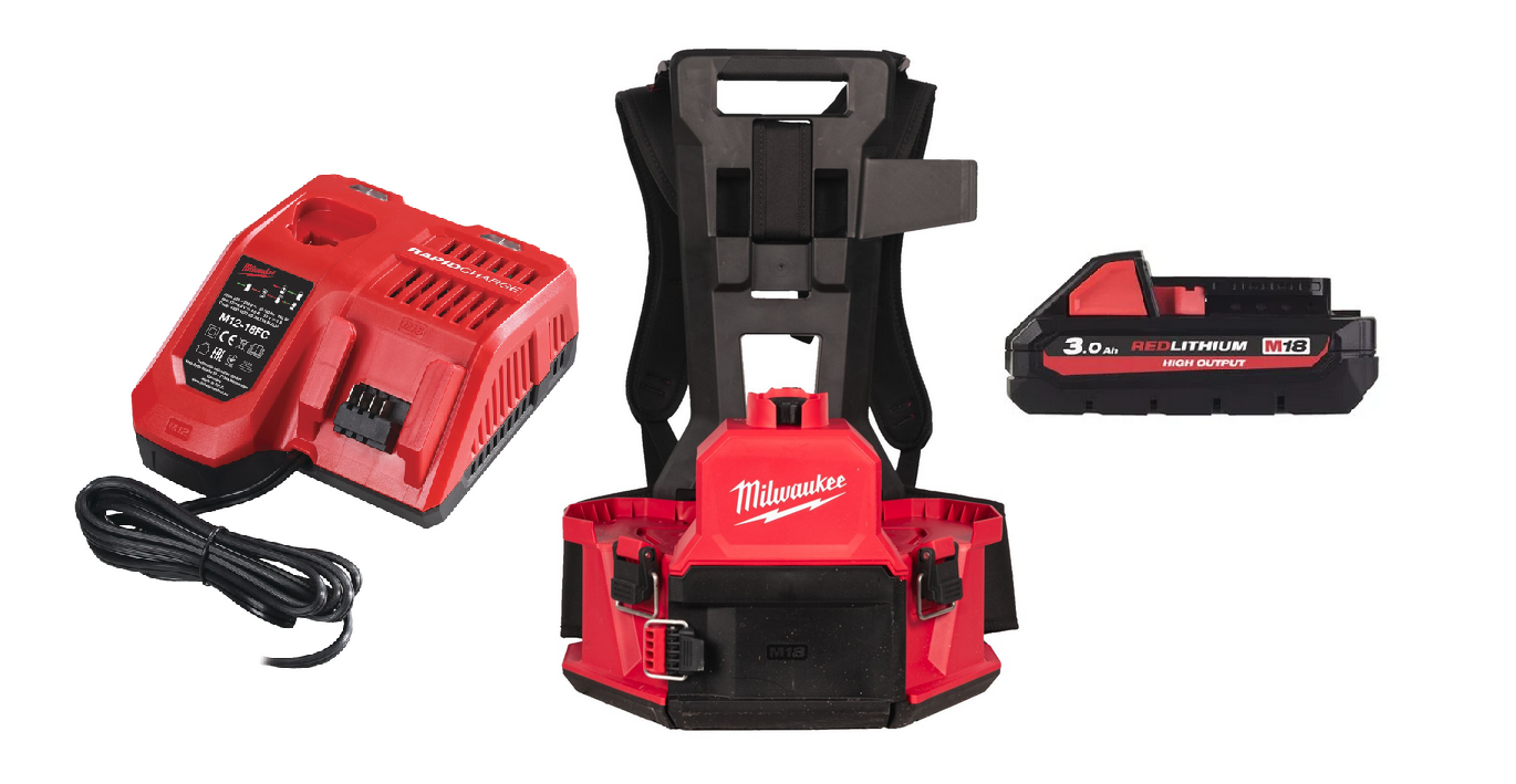 Milwaukee M18BBPFP2-WST Akku-Rucksack-Sprühgerät M18™ Switch Tank™
