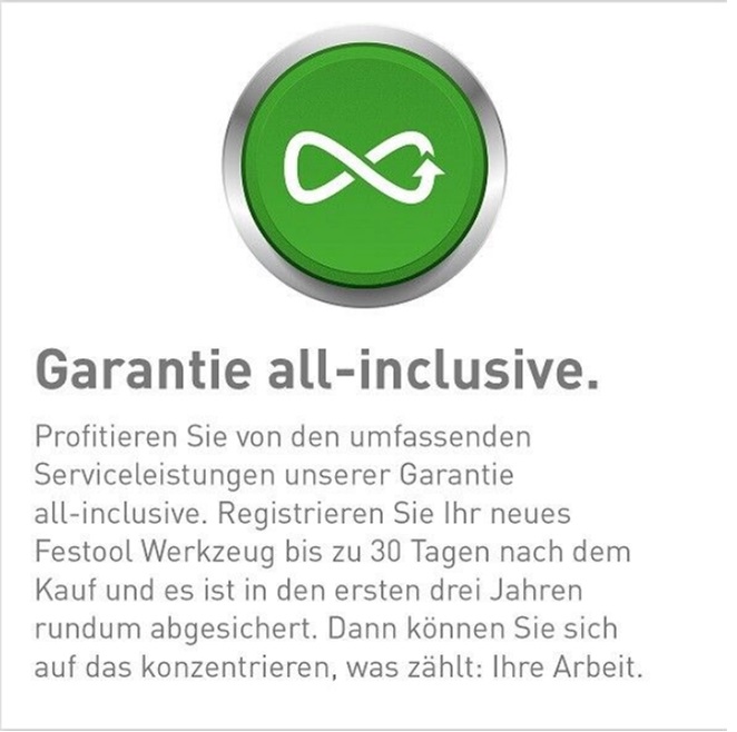 Festool-Garantie