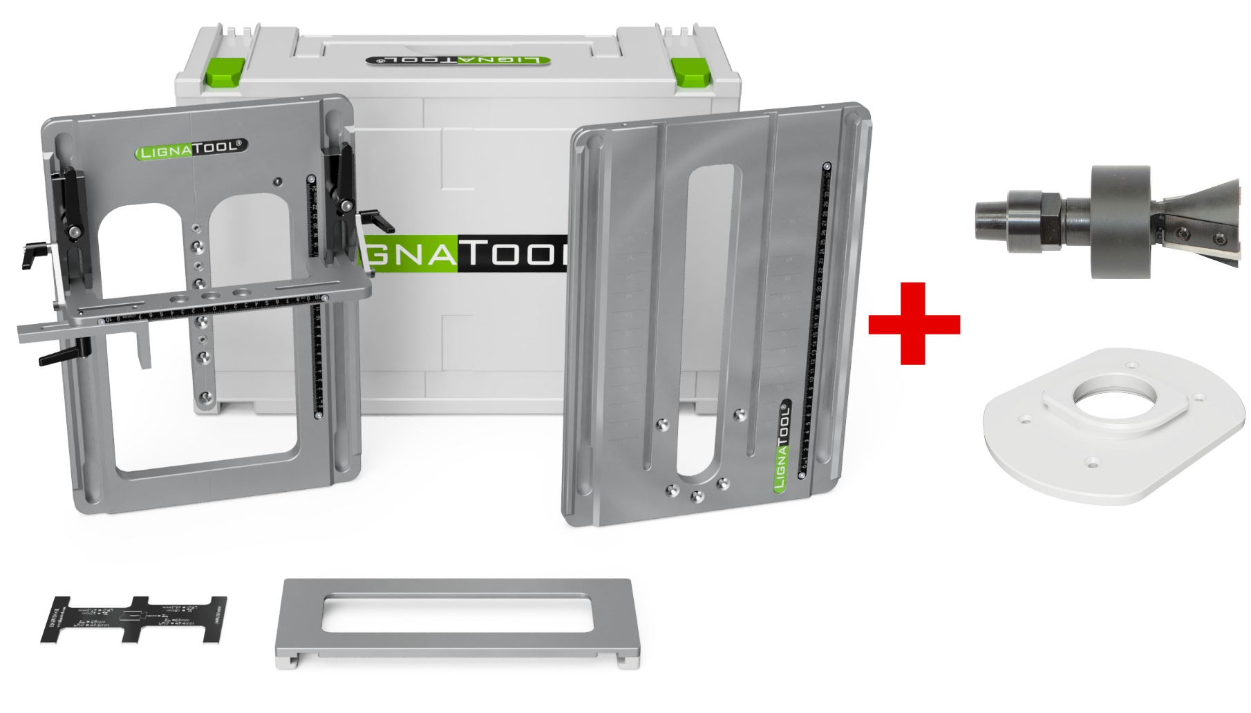 Lignatool LT045 Set Standard inkl. Konus-Wendeplattenfräser 15° und Arretierplatte Lignatool LT045 Set Standard inkl. Konus-Wendeplattenfräser 15° und Arretierplatte