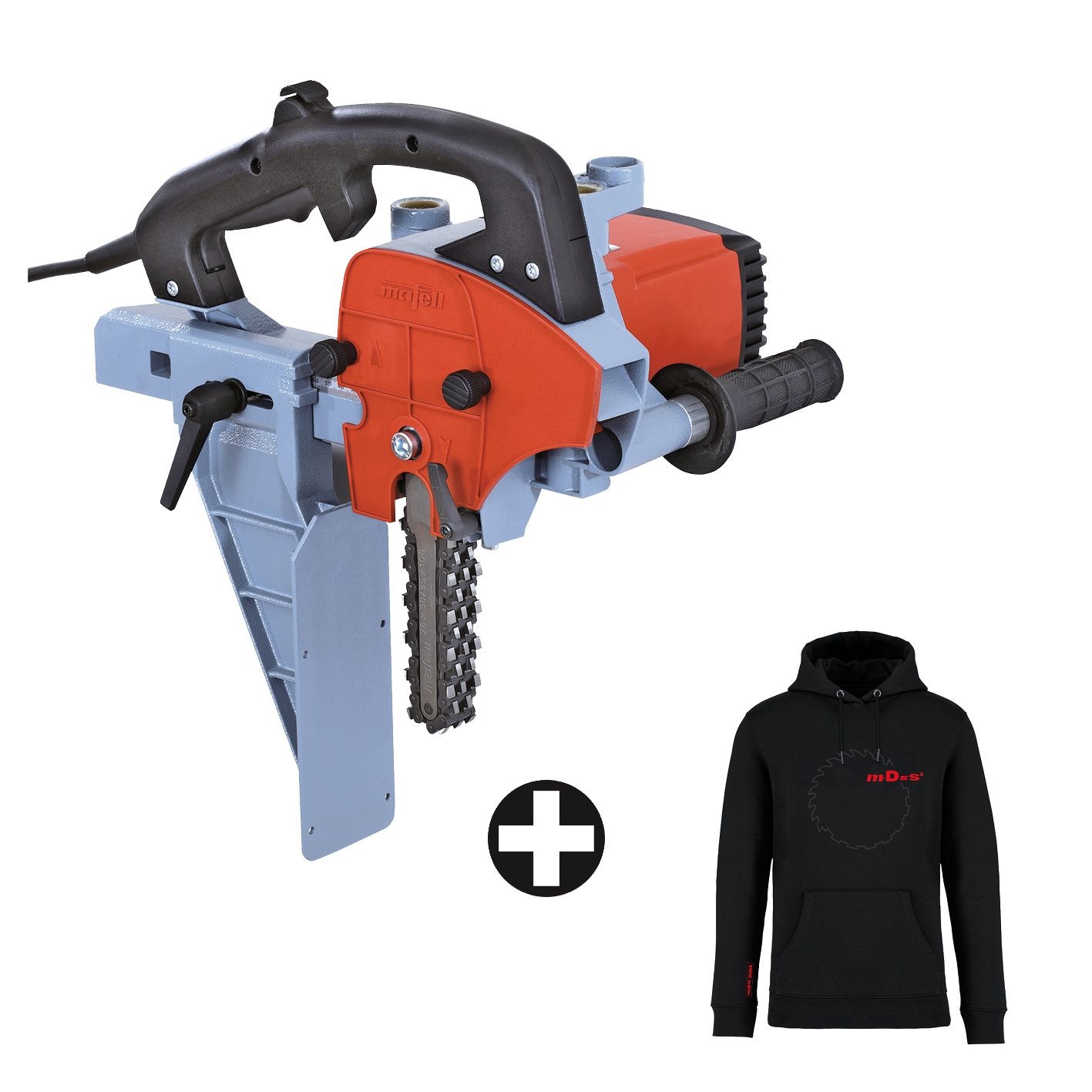 Mafell Kettenstemmer LS 103/40 Ec x 100 mm Set + 1 m·D=s² Hoodie-Gutschein