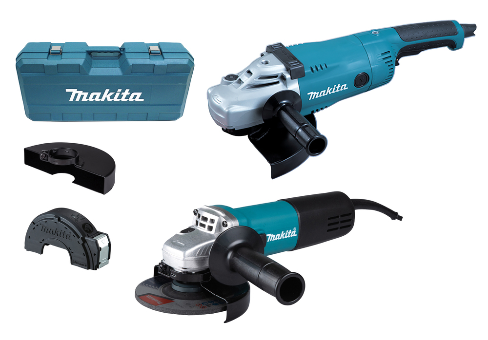 Makita Winkelschleiferset GA9020R + 9558NB im Koffer, DK0052G