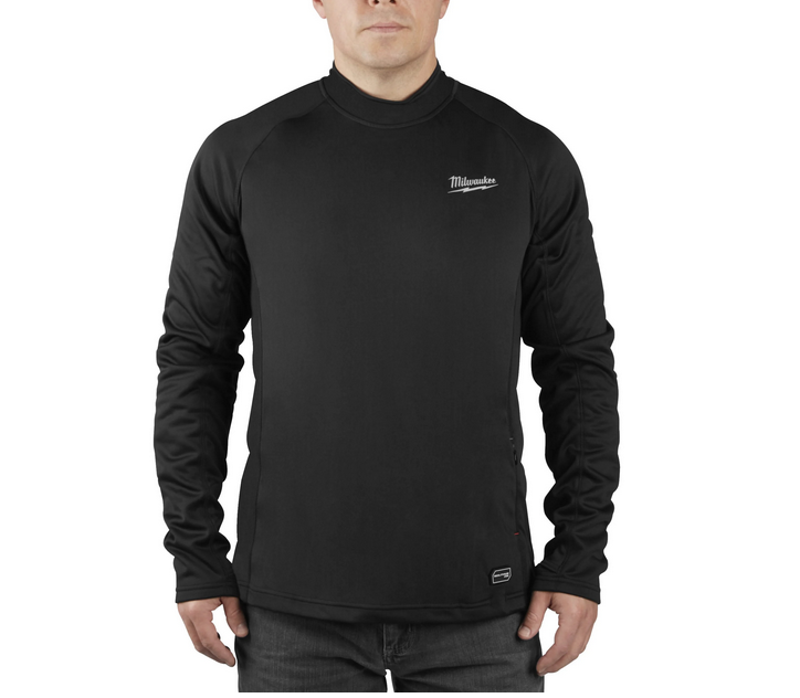 Milwaukee (M) USB-Akku-Heiz-Langarmshirt L4HBLB-301, inkl. L4B3 RED LITHIUM Akku u. Ladekabel
