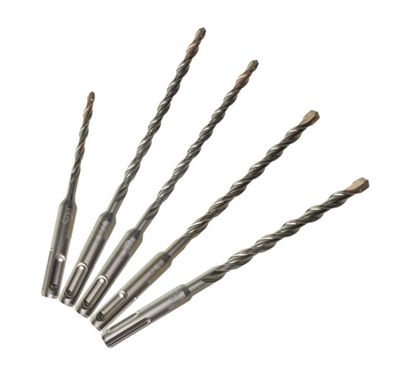 Milwaukee Hammerbohrer M2 SDS-Plus Set 5-teilig 5,5 x 110 mm, 5,5/6/7/8 x 160 mm