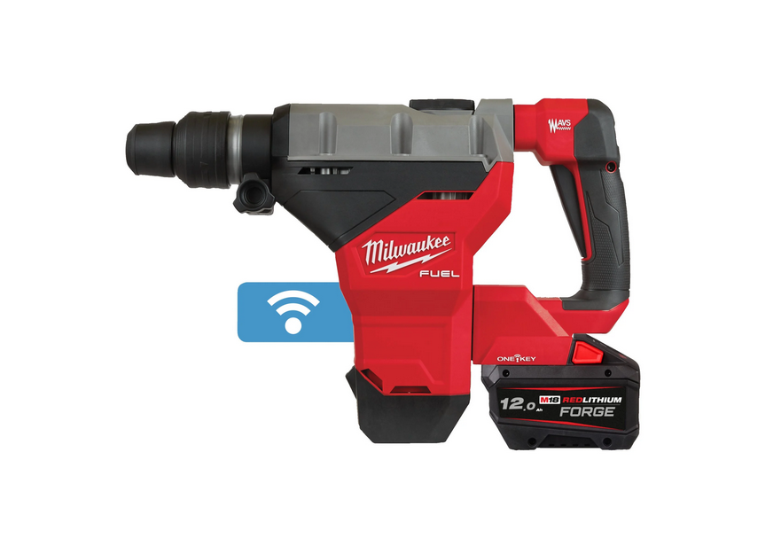 Milwaukee M18FHM-121C Akku-Kombihammer 8 kg M18 FUEL™ONE-KEY™SDS-max Milwaukee M18FHM-121C Akku-Kombihammer 8 kg M18 FUEL™ONE-KEY™SDS-max