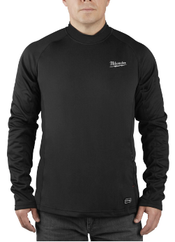 Milwaukee USB-Akku-Heiz-Langarmshirt L4HBLB-301, inkl. L4B3 RED LITHIUM Akku u. Ladekabel