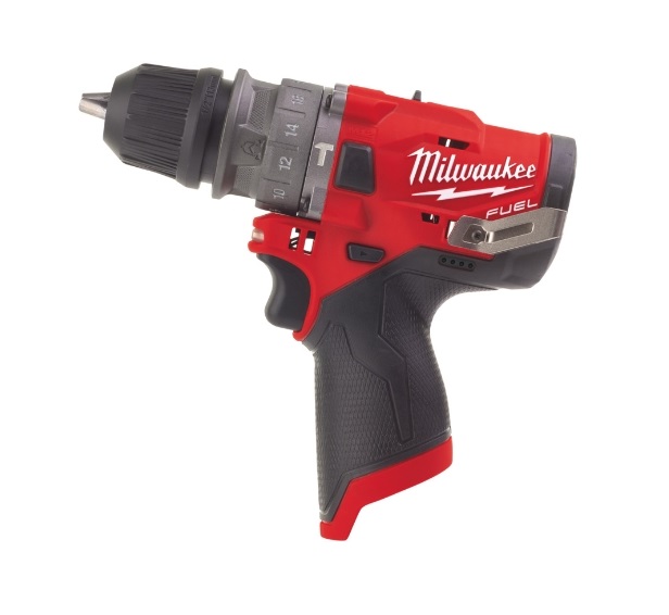 Milwaukee M12FPDX-0 FUEL™ Akku-Kompakt-Schlagbohrschrauber mit Schnellwechselbohrfutter, ohne Akku