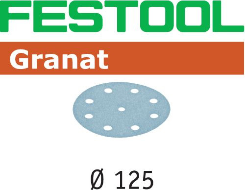 Festool Schleifscheibe STF D125/8 P40 GR/50 Granat