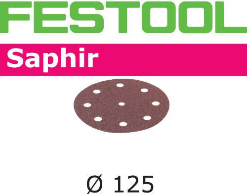 Festool Schleifscheibe STF D125/8 P80 SA/25 Saphir
