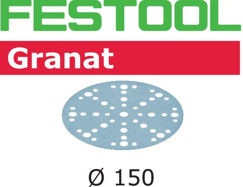 Festool Schleifscheibe STF D150/48 P180 GR/100 Granat