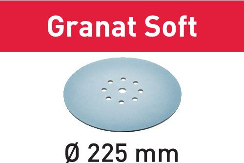 Festool Schleifscheibe STF D225 P100 GR S/25 Granat Soft
