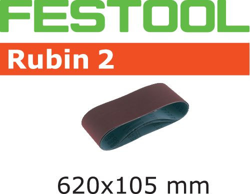 Festool Schleifband L620X105-P150 RU2/10 Rubin 2