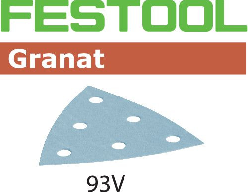 Festool Schleifblatt STF V93/6 P400 GR/100 Granat