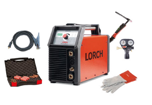 Lorch HandyTIG 200 AC/DC für die Werkstatt mit Powermaster-Brenner