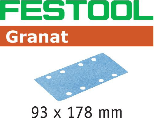 Festool Schleifstreifen STF 93X178 P80 GR/50 Granat