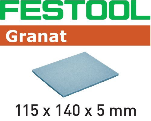 Festool Schleifpad 115x140x5 UF 1000 GR/20 Granat