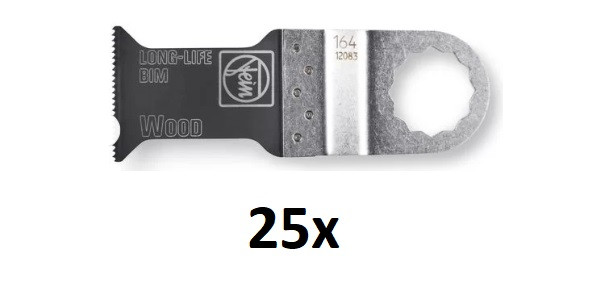 Fein E-Cut Long-Life Sägeblatt B35mm L50mm 25er Pack