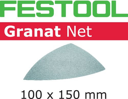 Festool Netzschleifmittel STF DELTA P100 GR NET/50 Granat Net
